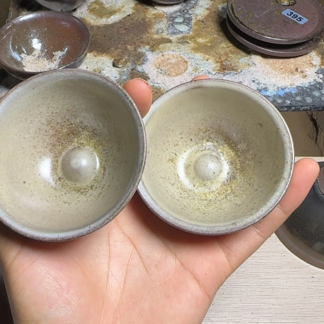 周***儿茶盏柴烧建盏闪购链接2个