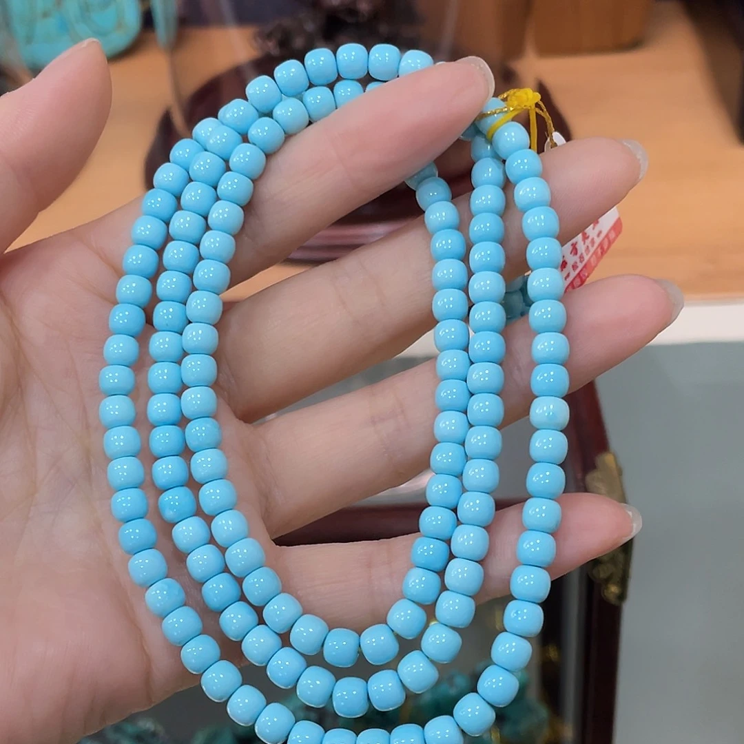 绿松石未镶嵌颈饰