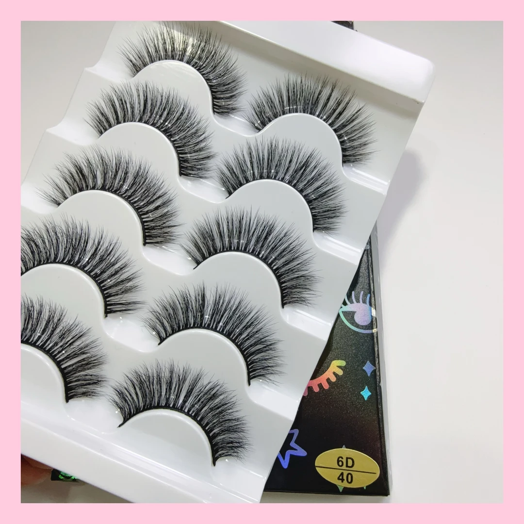 欧美新疆包邮乌市发货亚裔混血感3D卷翘自然假睫毛硬梗大眼真睫毛