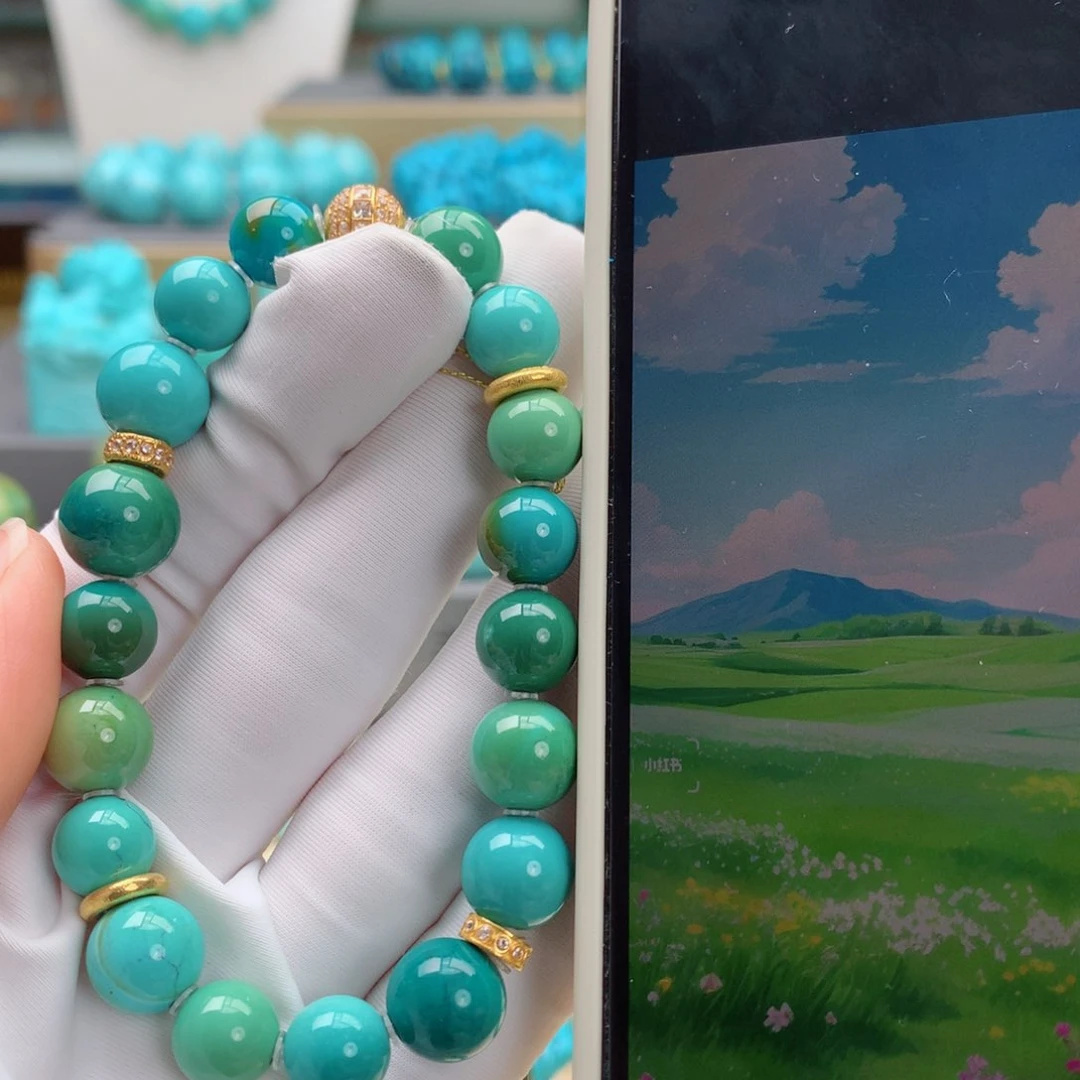 18K金镶嵌绿松石其他