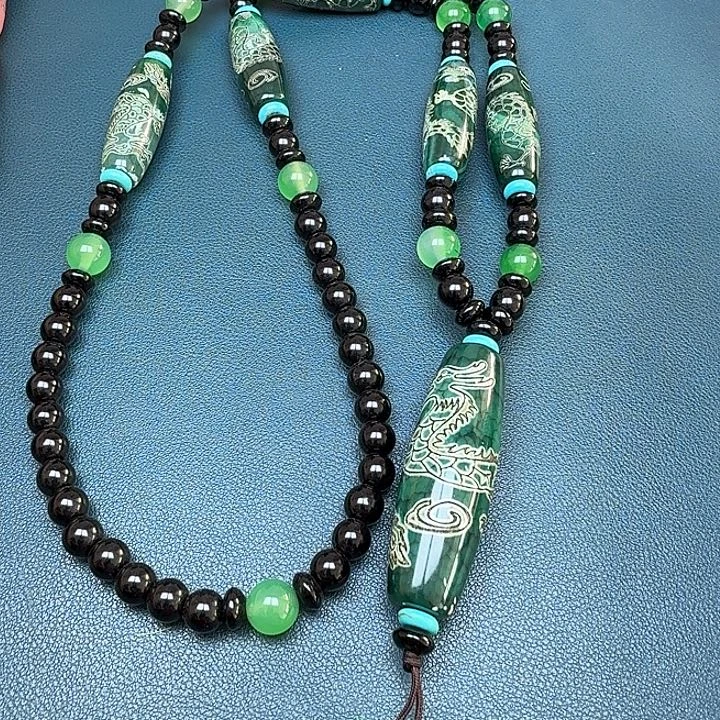 ²***࿐玛瑙/玉髓未镶嵌颈饰