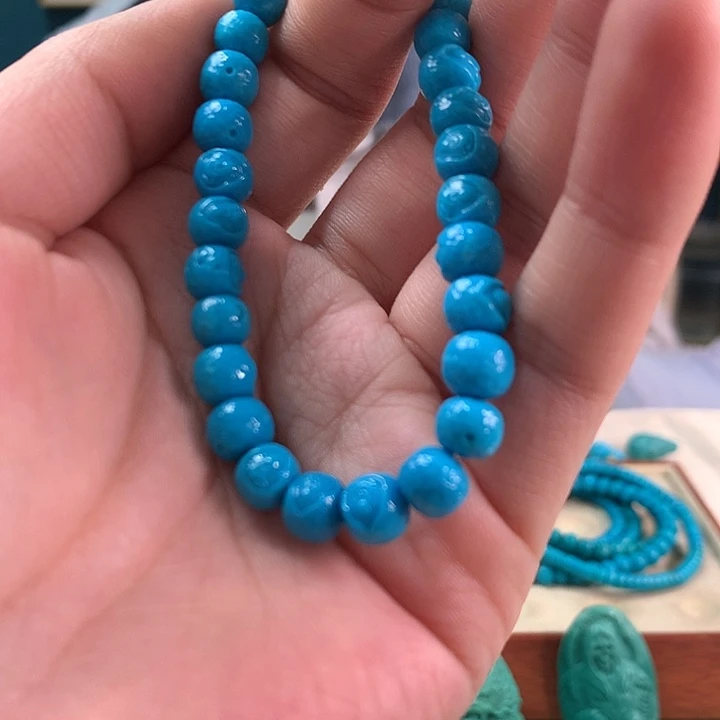 绿松石未镶嵌珠宝奇石