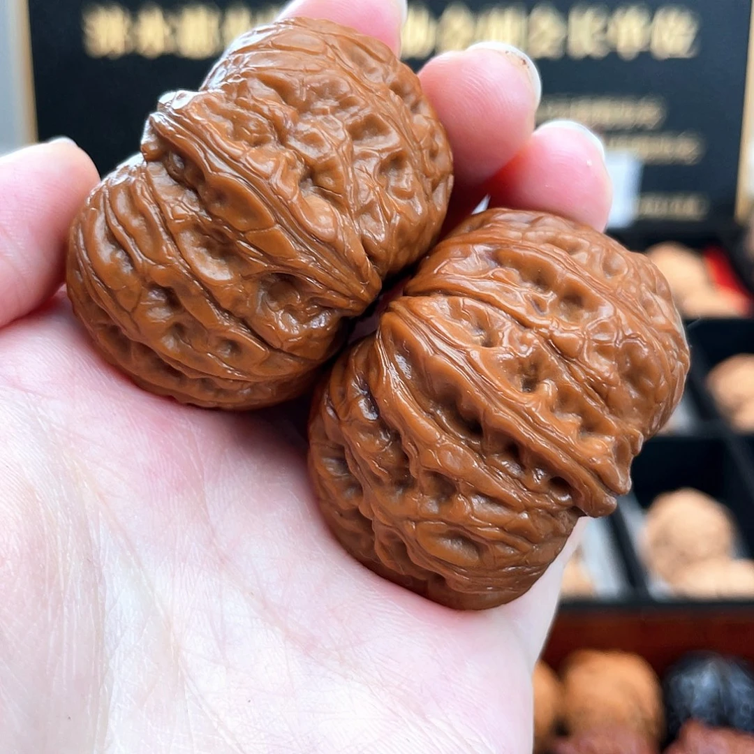 把件文玩核桃接力棒色差您来追金红元宝钱百万会长自留8888