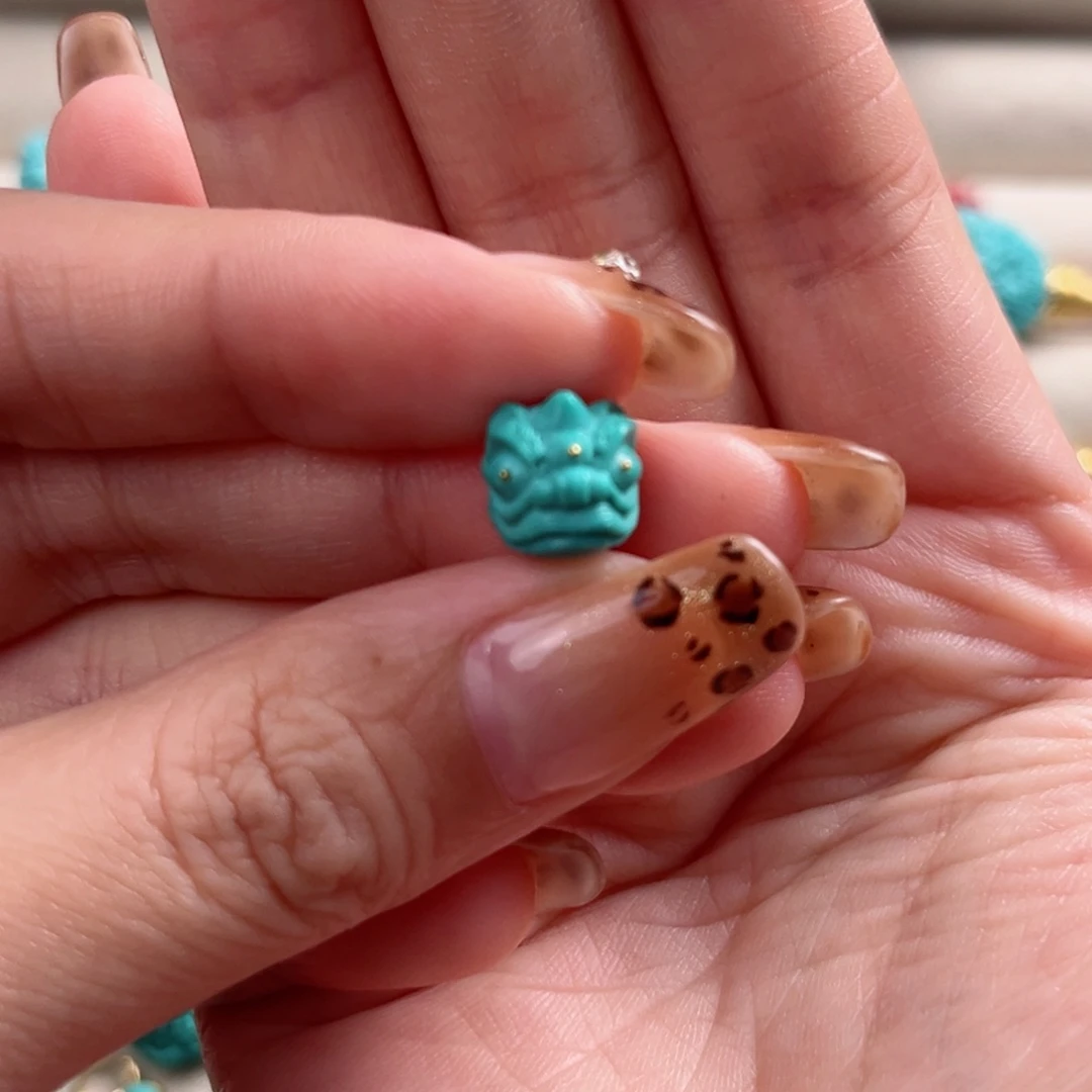 绿松石未镶嵌配饰