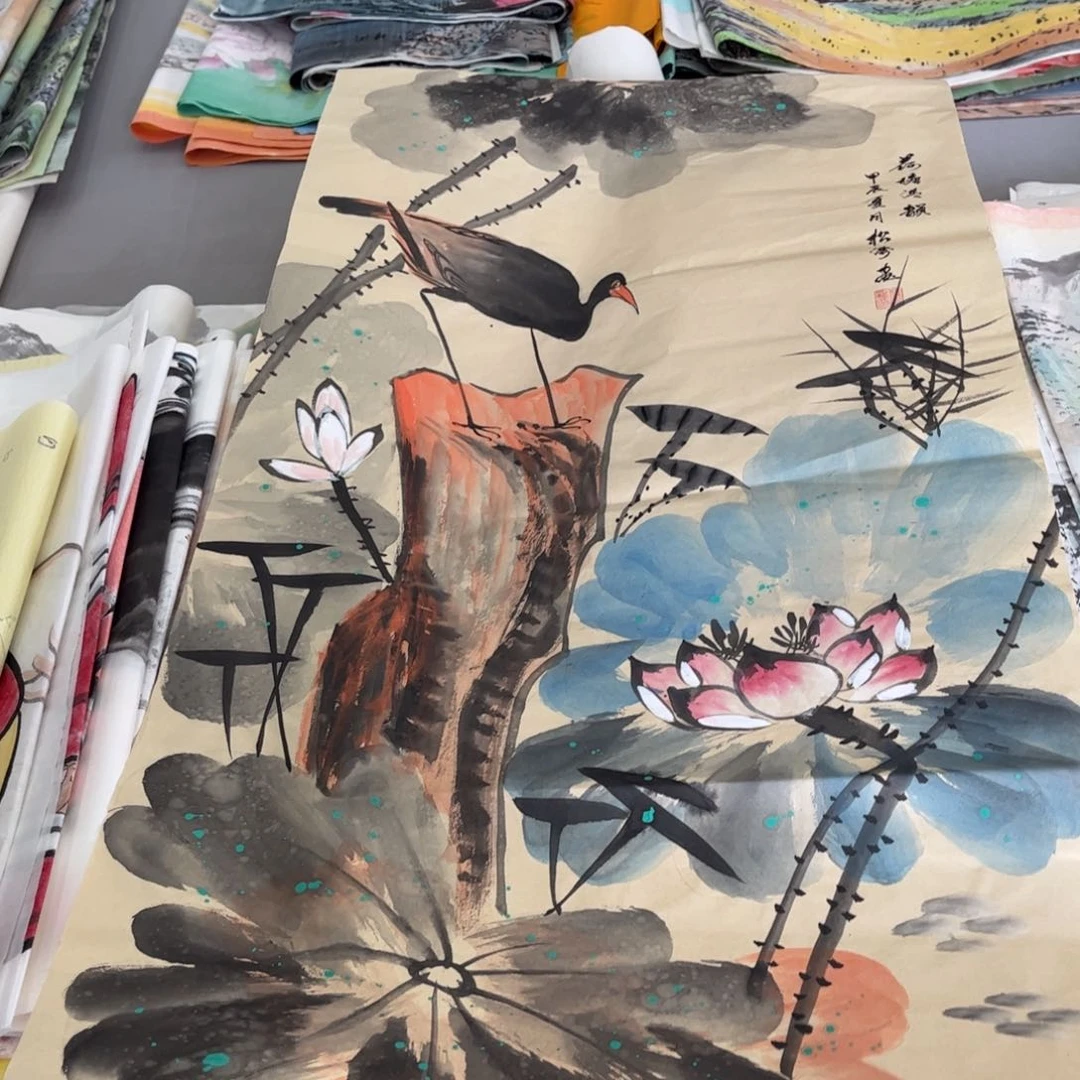 国画ZH精品手绘单幅任发