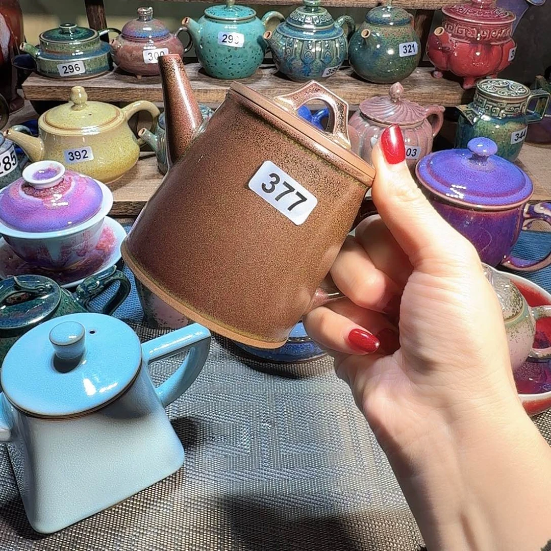 微瑕神垕原产地高温钧瓷