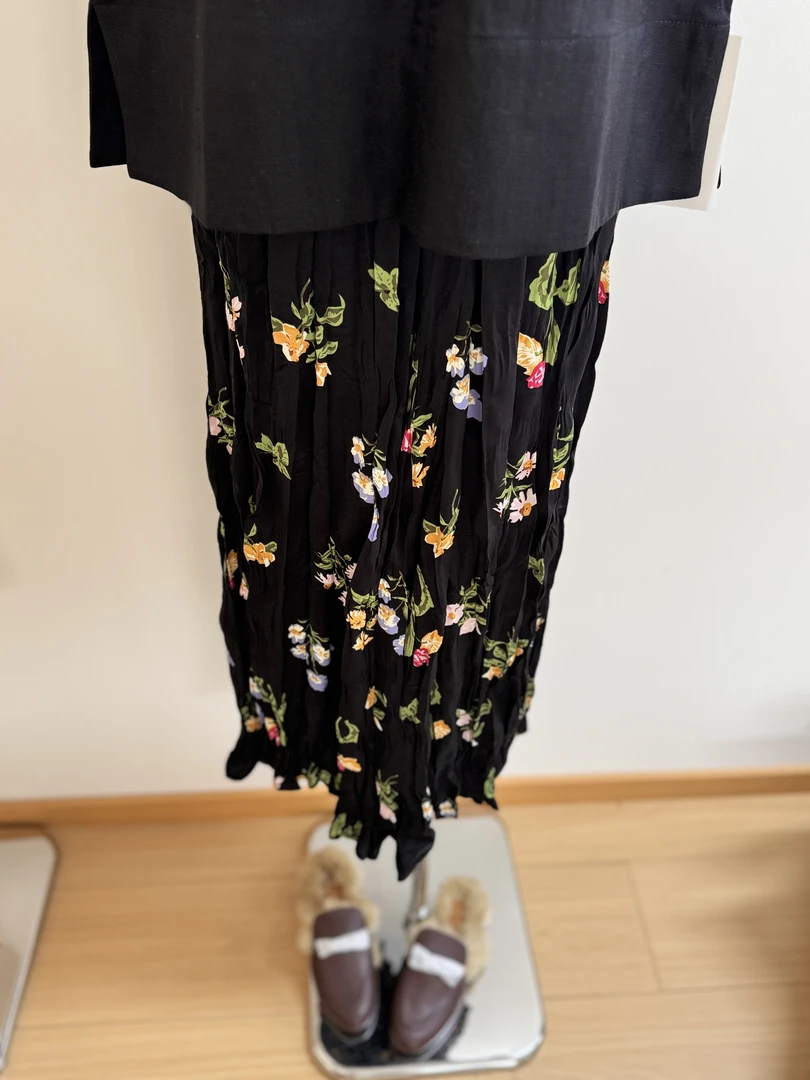 韩系温柔风半身裙