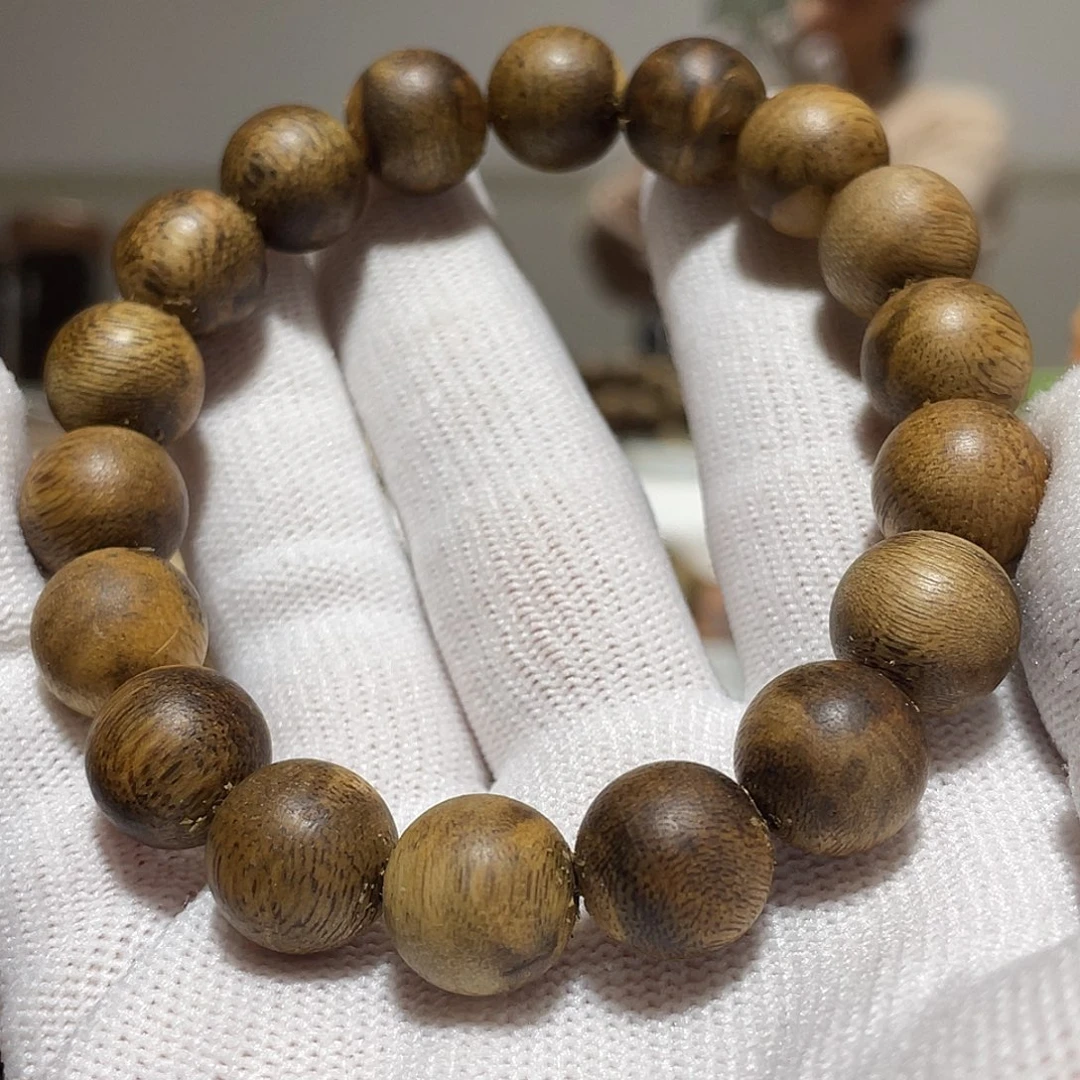 手串沉香虎斑棋12nm11克