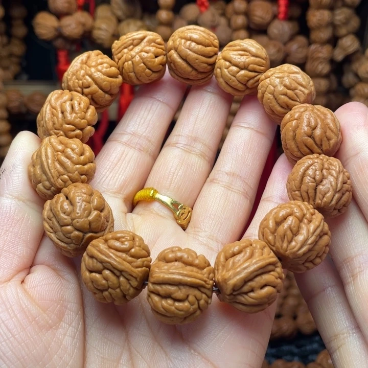 菩提籽类龙纹桃枭挂件