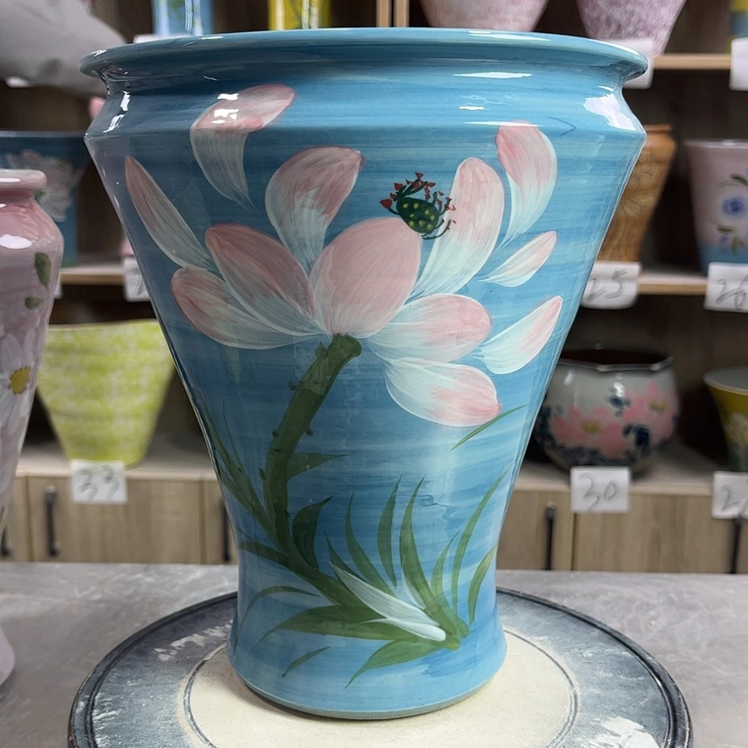 景德镇陶瓷花盆花盆