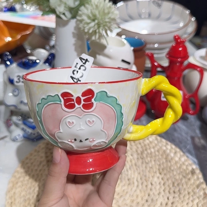 瓷片微瑕陶瓷介意慎拍4354