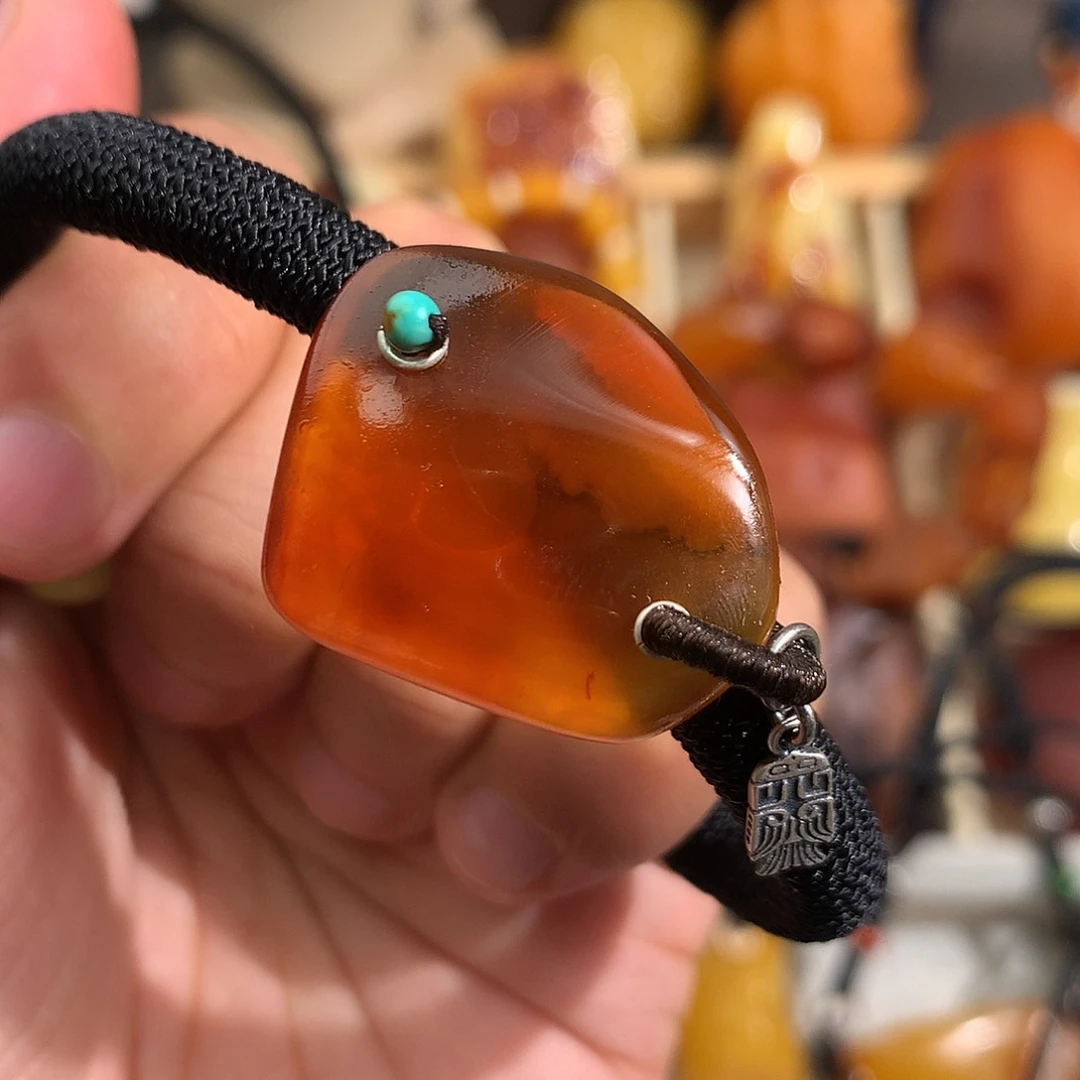 蜜蜡裸石未镶嵌你