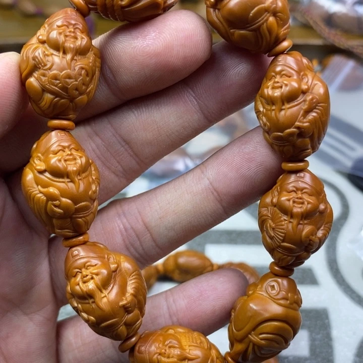 橄榄核手串/手链橄榄核雕工艺手串