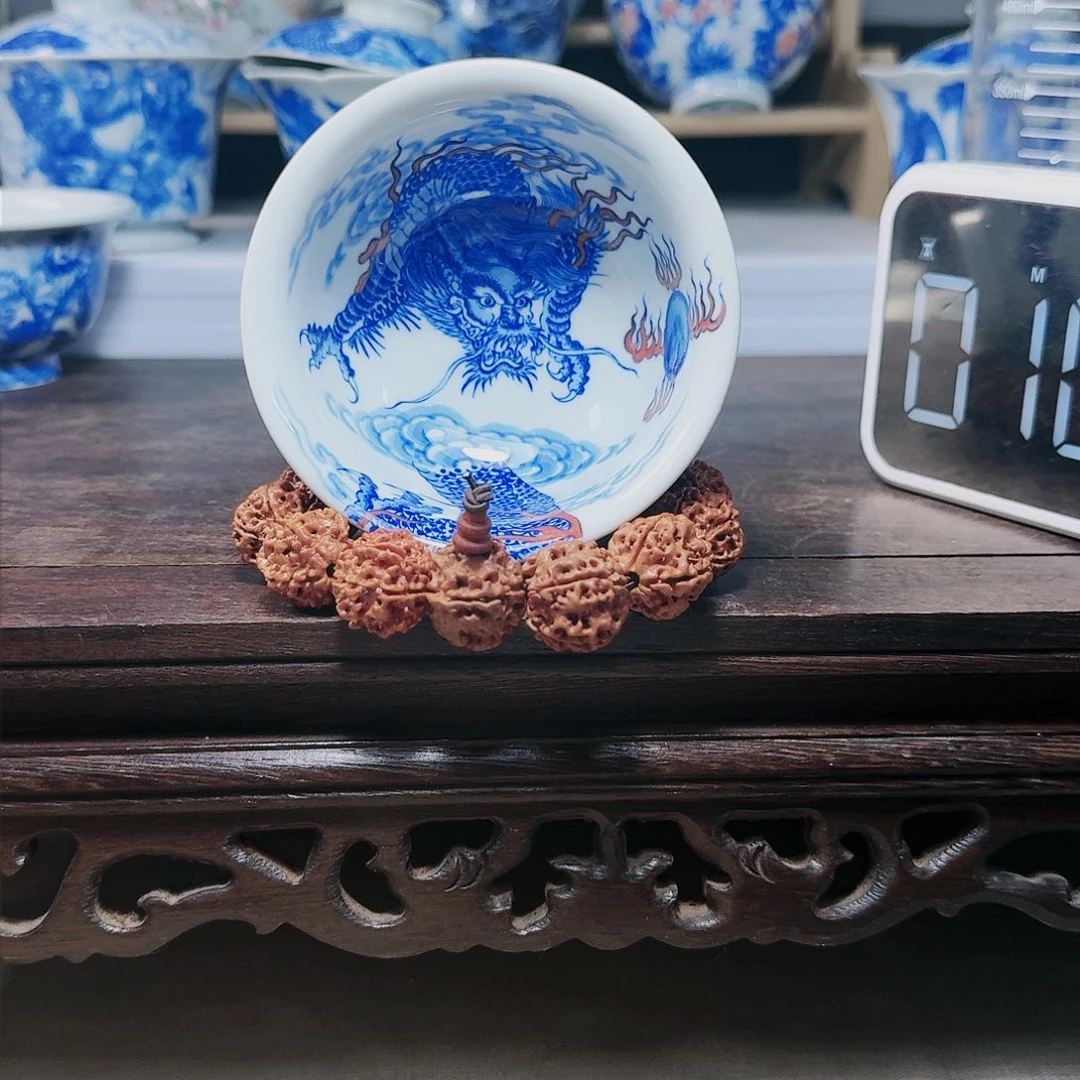 泥塑?****樂主人杯手工手绘