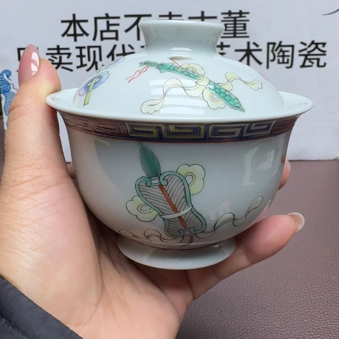 景德镇手工手绘展示