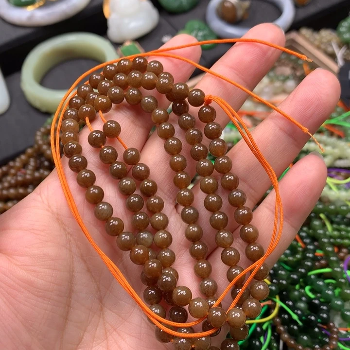 和田玉未镶嵌手链46