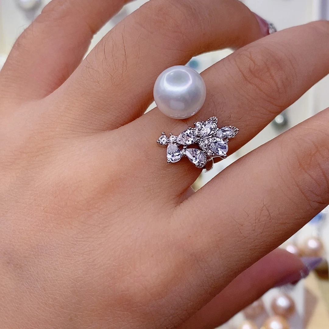 未镶嵌戒指淡水珍珠