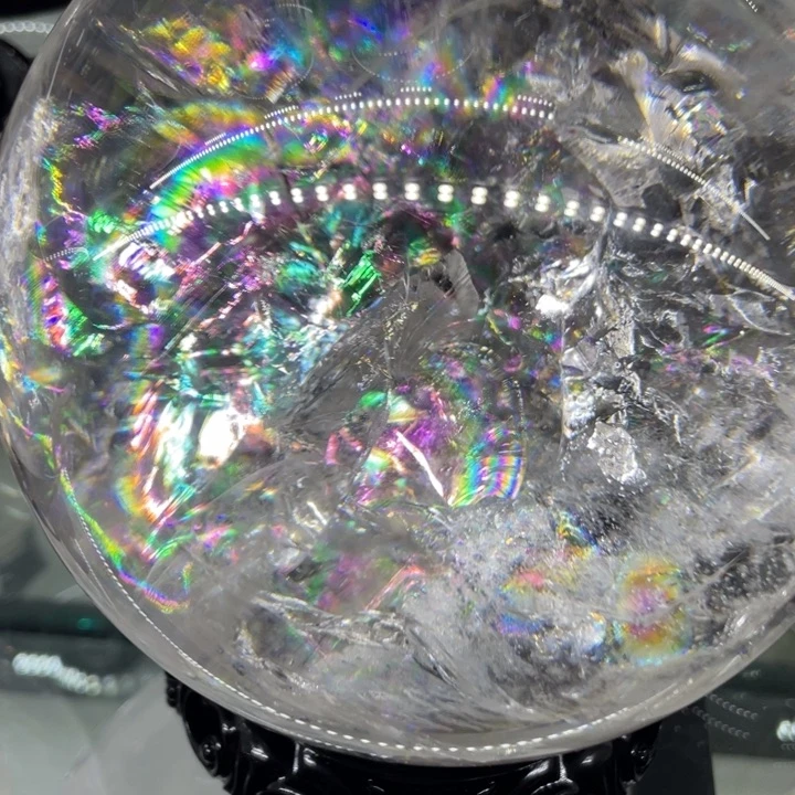 水晶水晶球摆件未镶嵌