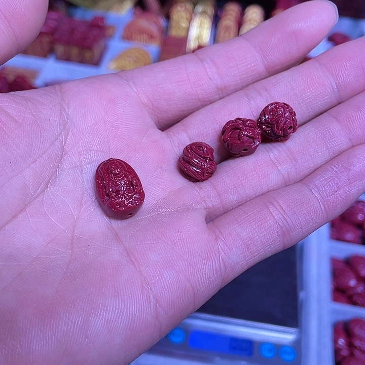 天然辰砂牛蛇龙不动直接发