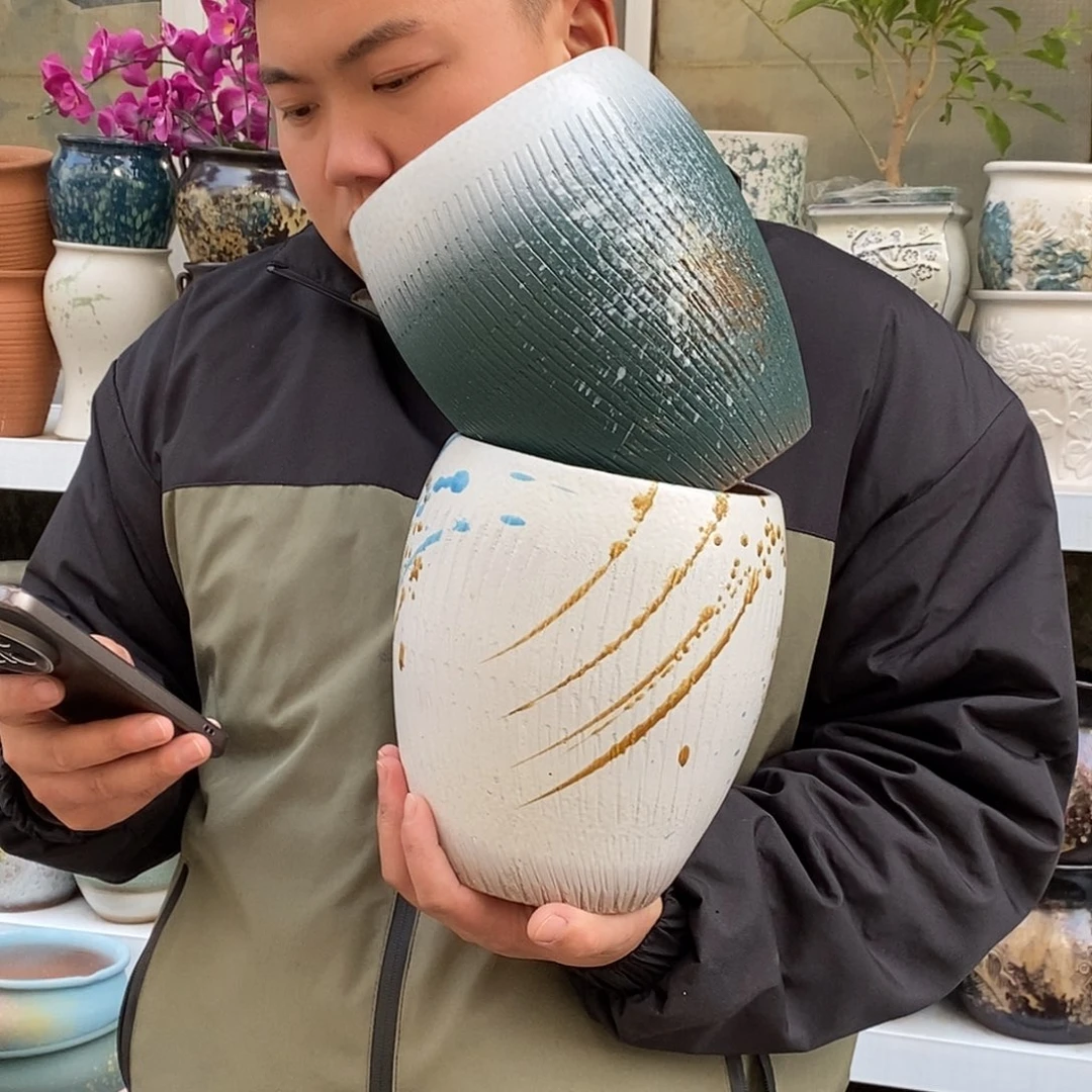 花盆紫砂口16高20福利