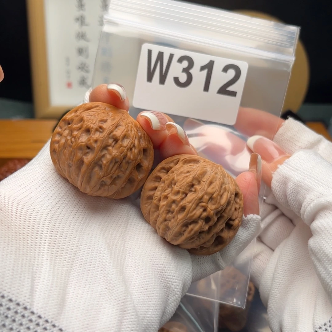 文玩核桃把件40铁锤w 312