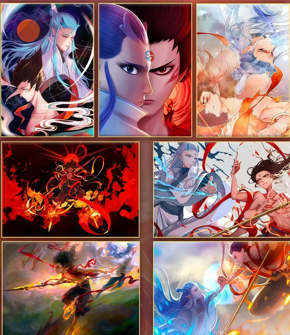【哪吒】降世之魔童闹海电影收藏版画