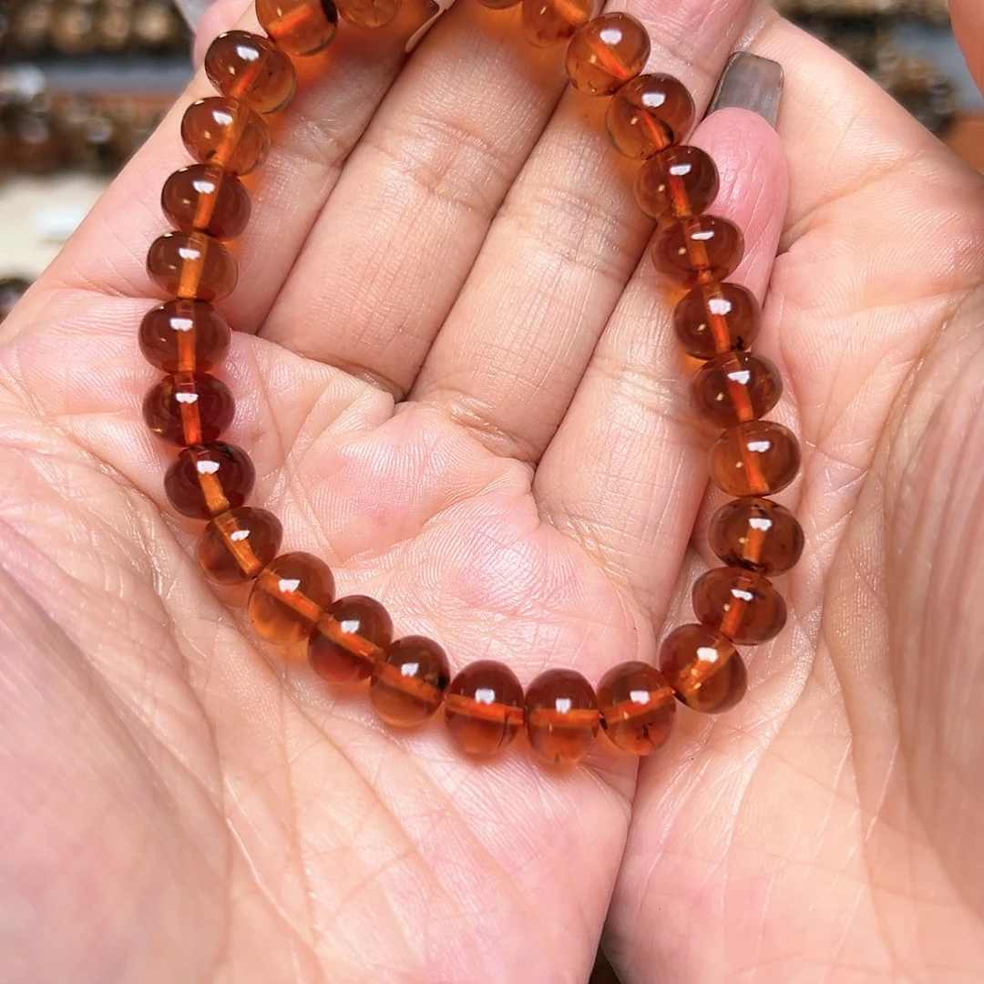 琥珀未镶嵌裸石抚顺琥珀10198八