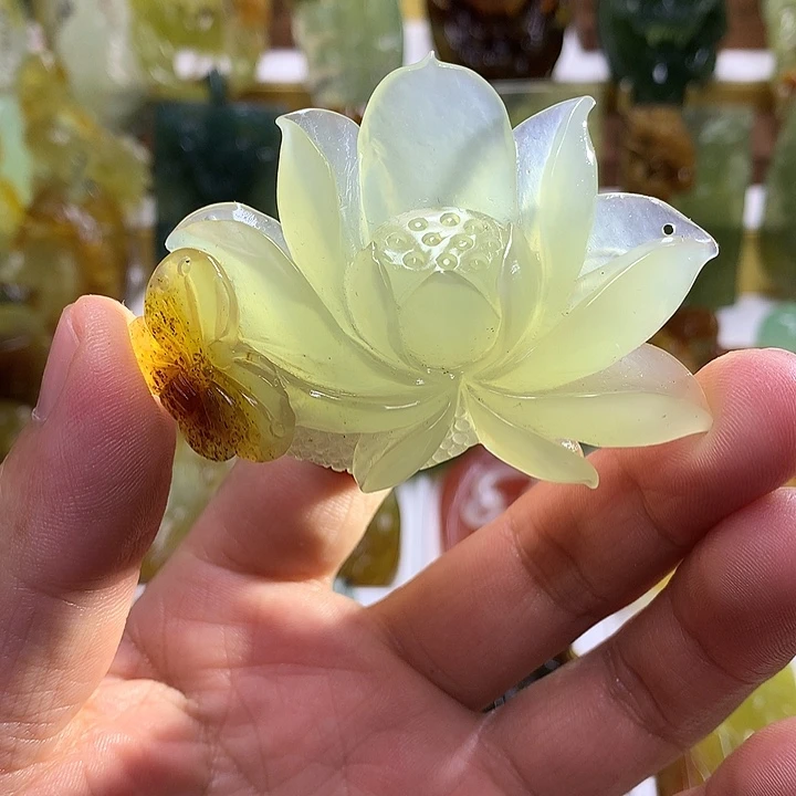 蛇纹石玉未镶嵌珠宝半成品