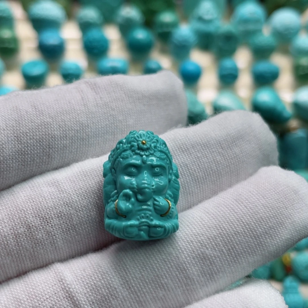 绿松石珠宝奇石未镶嵌