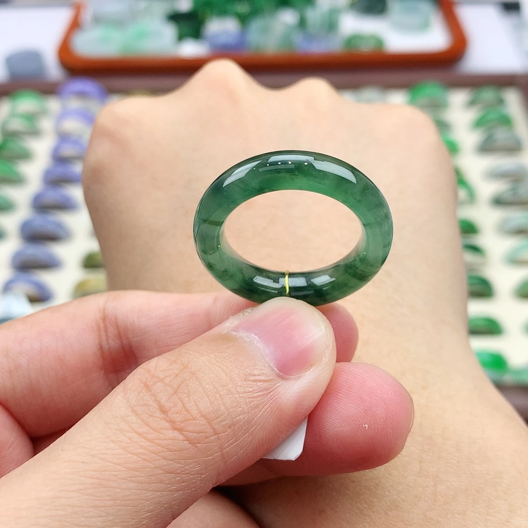 未镶嵌戒指翡翠20号