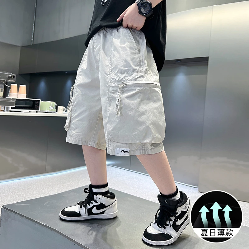 童装男童短裤夏装2025新款儿童薄款工装男孩休闲夏季裤子中大童潮