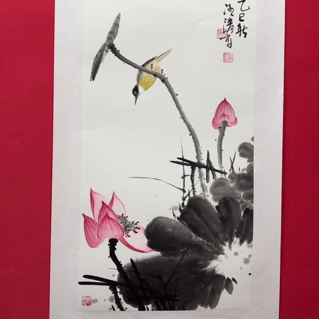 国画冰清精品纯手绘2平尺
