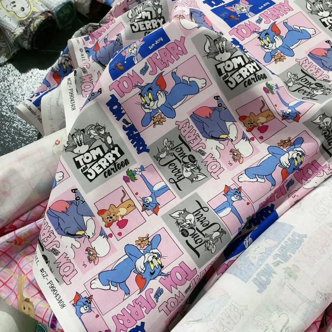 一米价纯棉平布1.1米宽果子布艺地卷