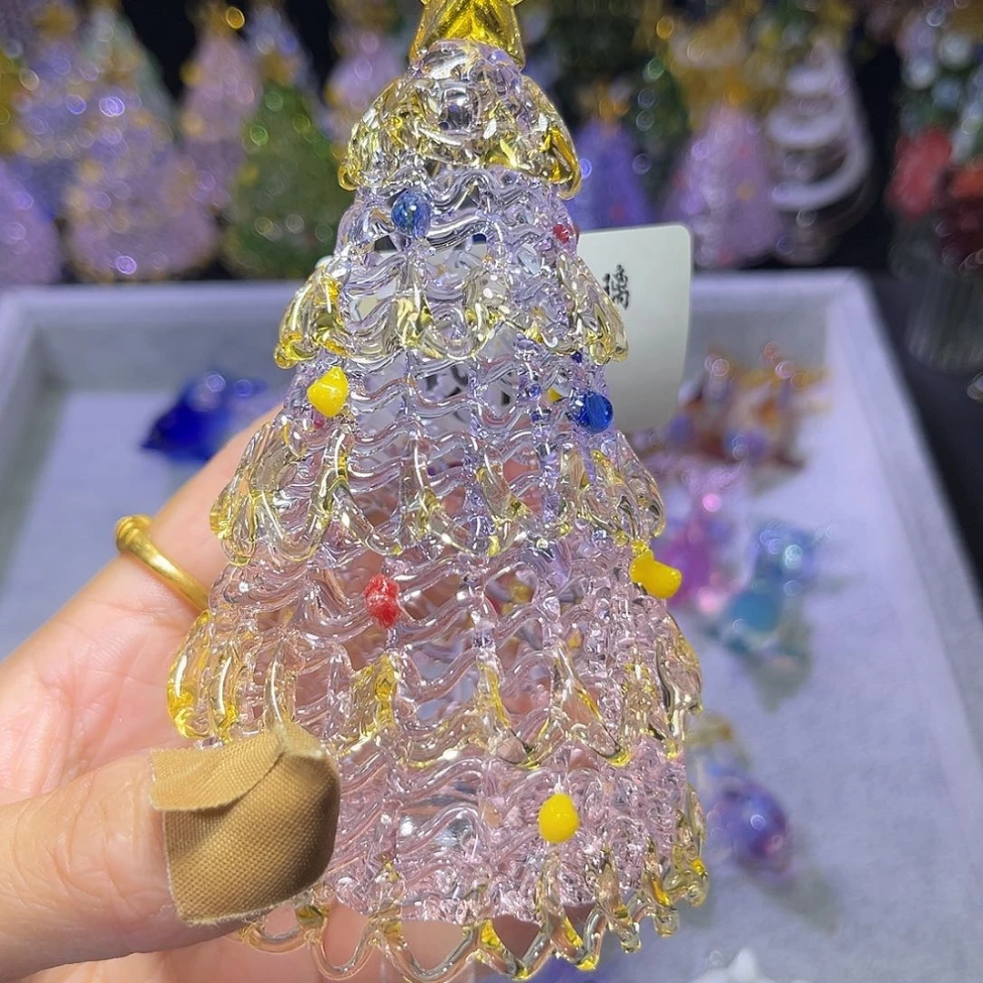 吊坠（不含链）玻璃218圣诞树大