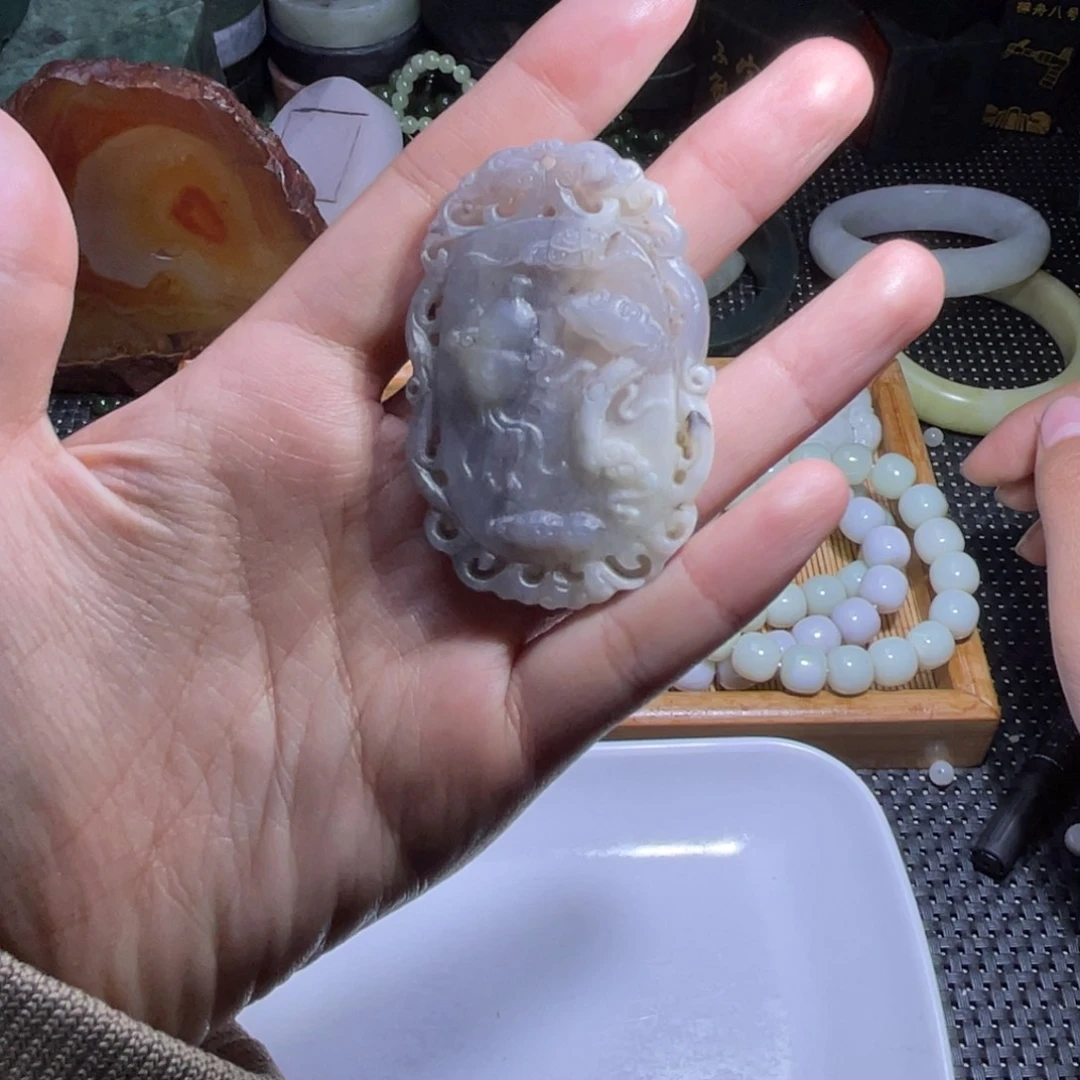 未镶嵌和田玉珠宝半成品微瑕