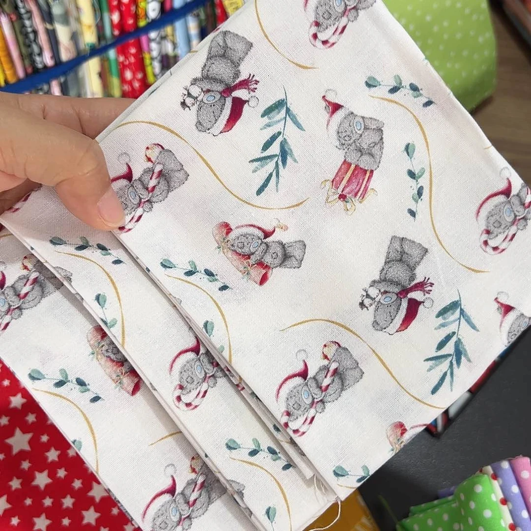 3片品牌纯棉平布45.50厘米一片果子布艺福利