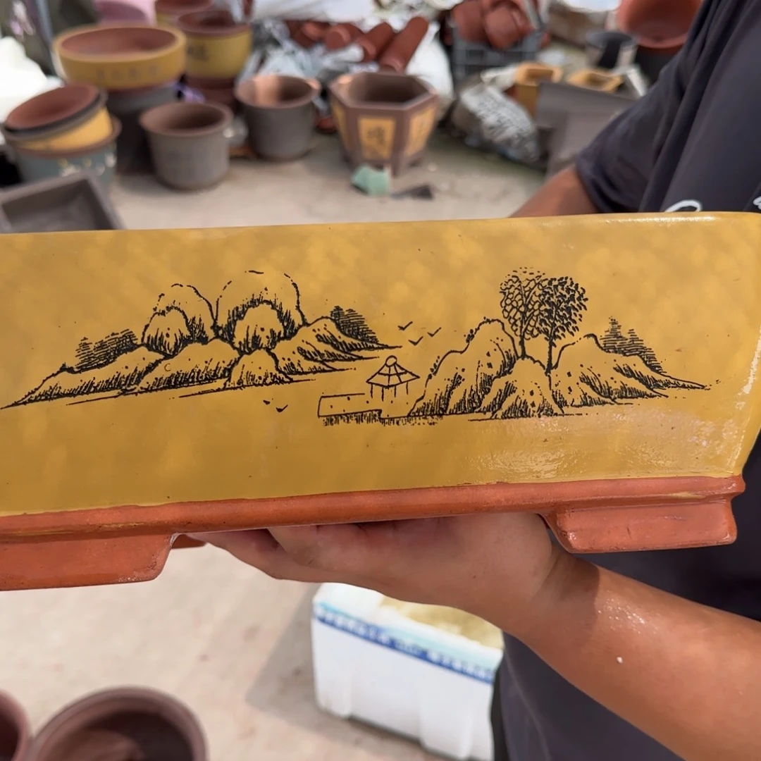 紫砂花盆口径30.20.10口径