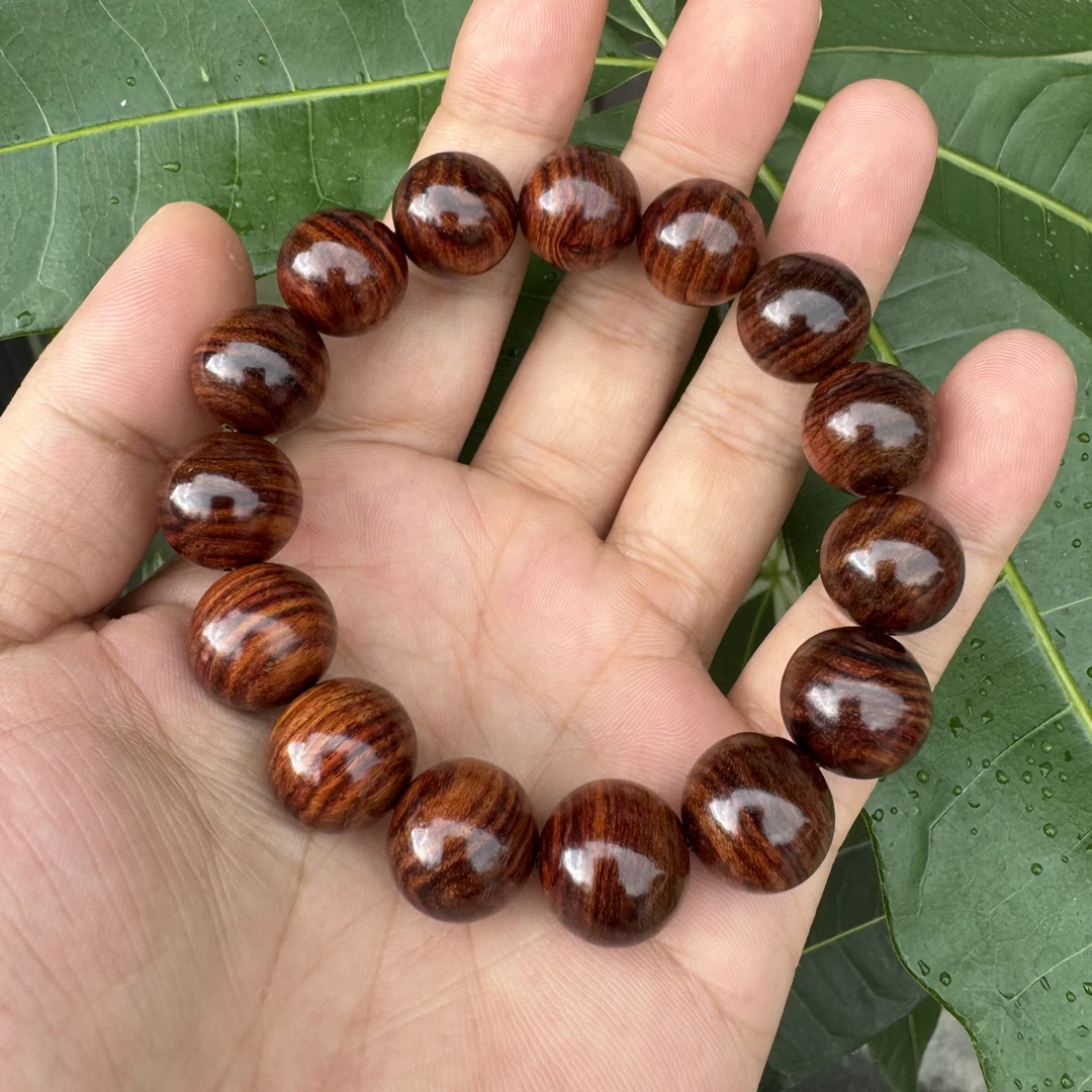 海南黄花梨细密纹1.5文玩手串