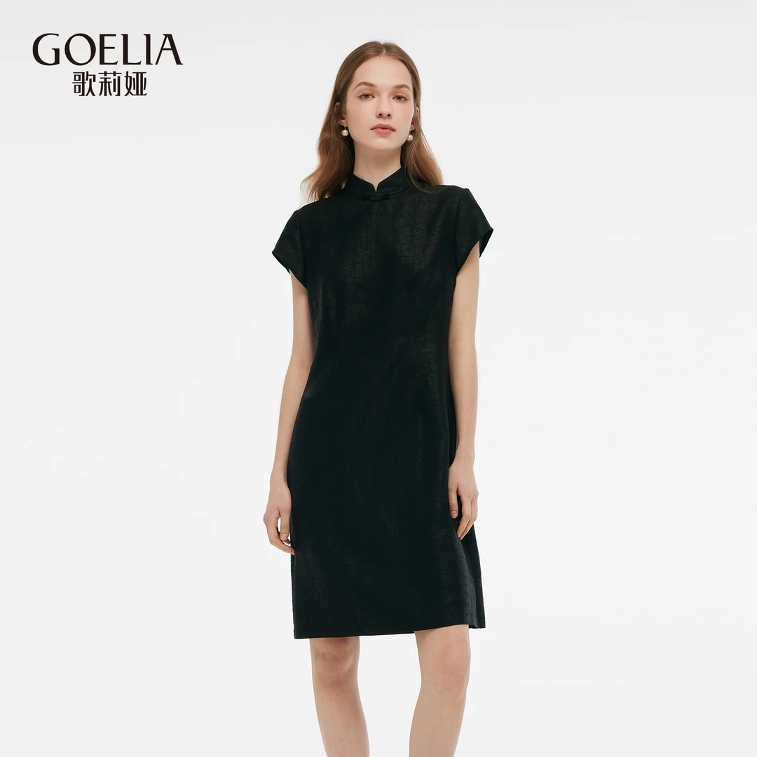 歌莉娅 夏季新品  旗袍连衣裙1E3R4K0T0