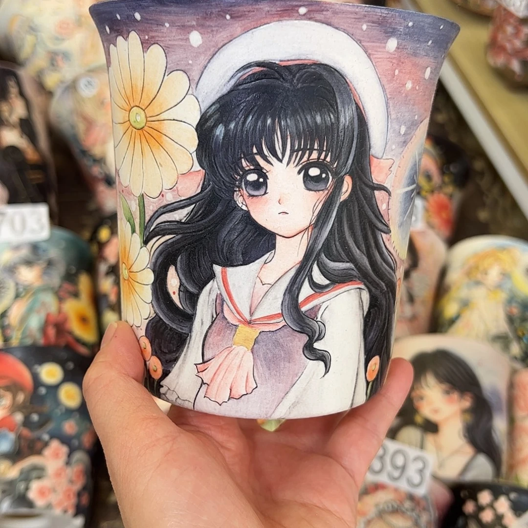 景德镇炫彩手绘口12