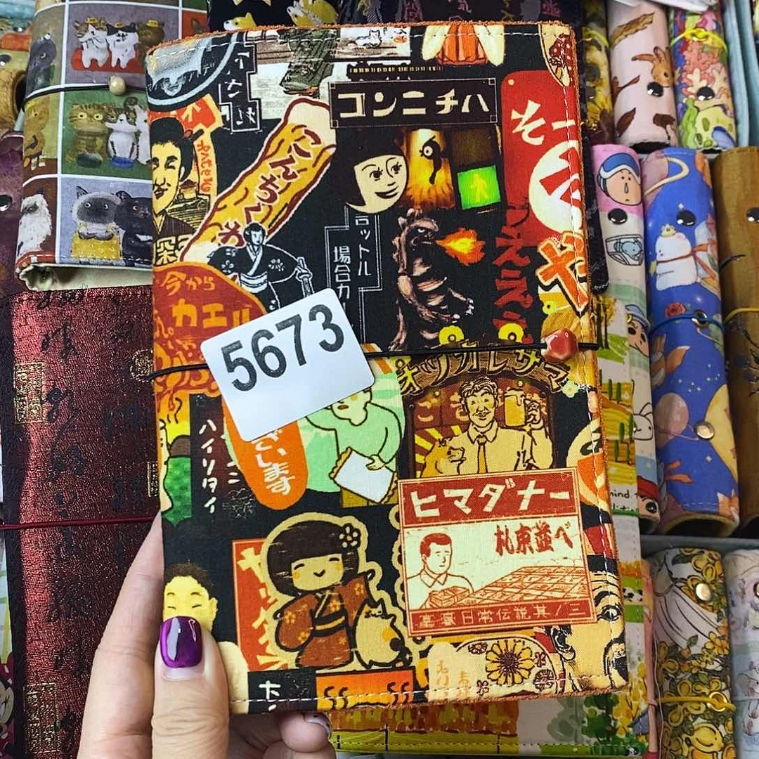 织绣A6活页不送纸5673