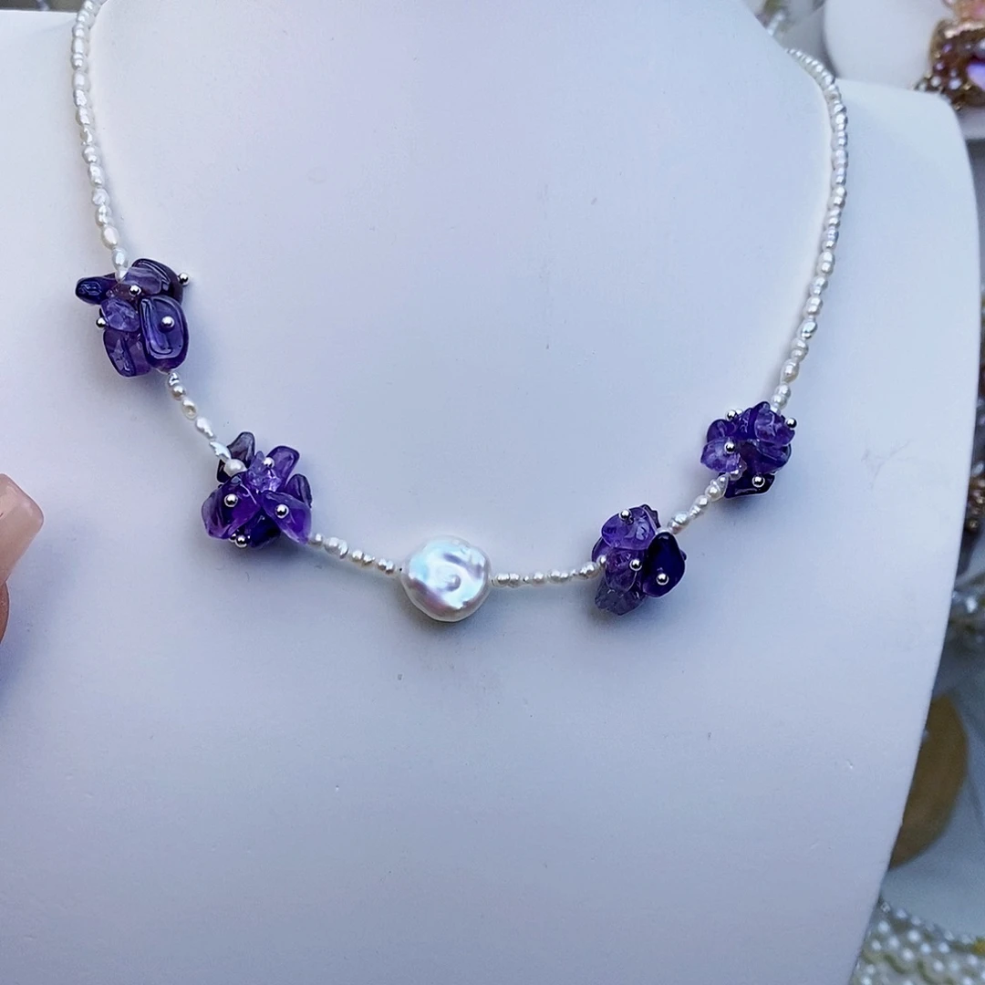 淡水珍珠颈饰未镶嵌