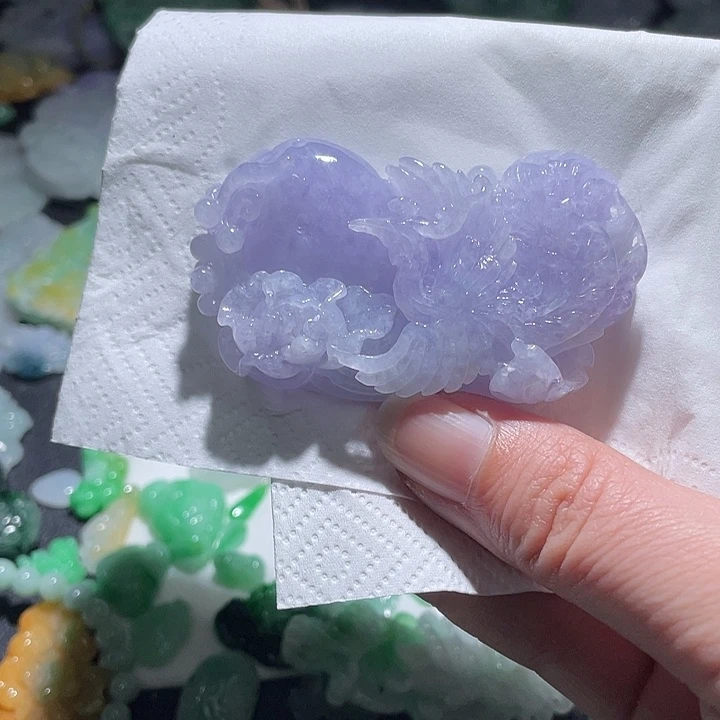 颈饰未镶嵌翡翠天