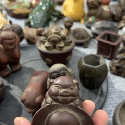 紫砂茶宠陶瓷制品