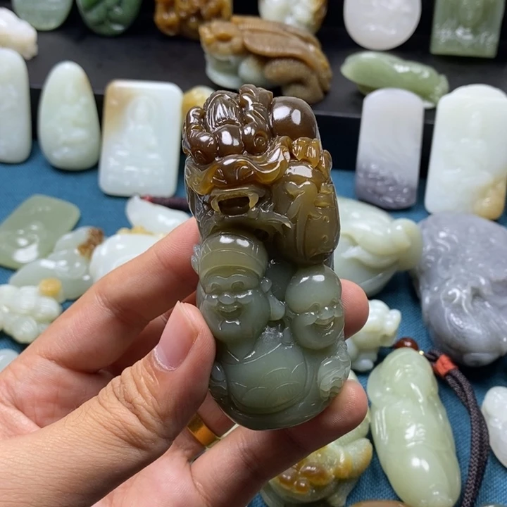 醉***…未镶嵌和田玉把件