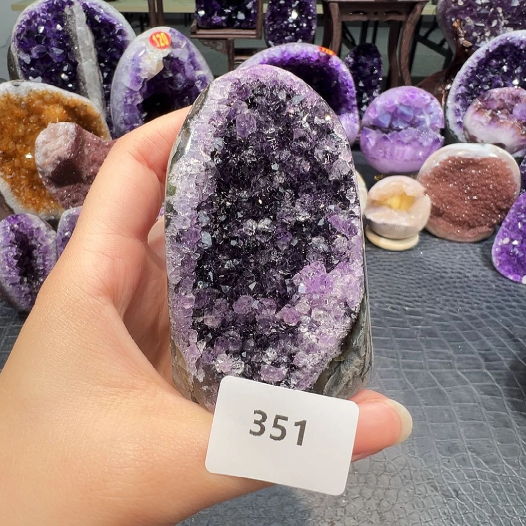 未镶嵌珠宝半成品紫晶