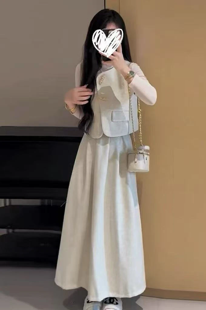 休闲风千金风公主风时尚套装秋冬洋气女装显瘦气质两件套