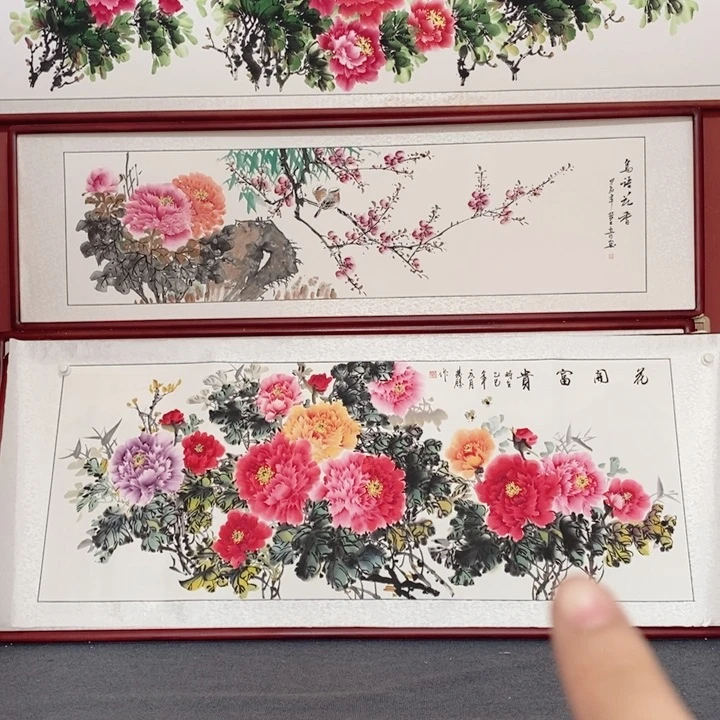 国画215*85尺寸画好看好看好