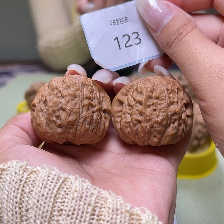 文玩核桃把件南瓜墩40.1