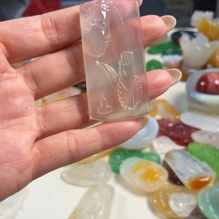 未镶嵌吊坠(不含链)玛瑙/玉髓